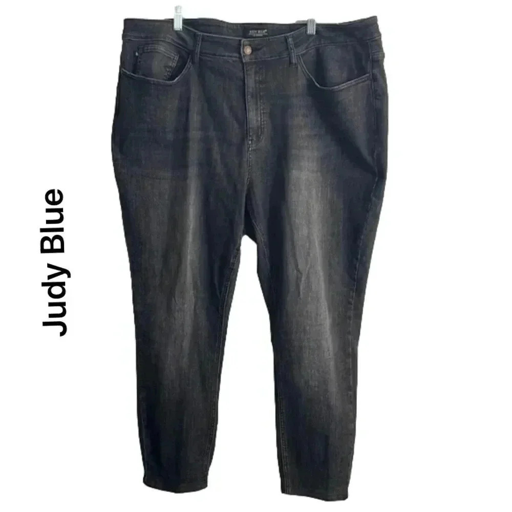 New Without Tags Judy Blue Skinny Fit High Rise Black Jeans Size 22W